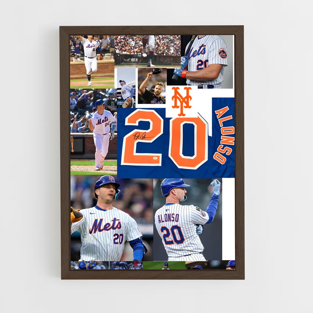 Poster Mets Fever – affiche Baseball (vue 5)